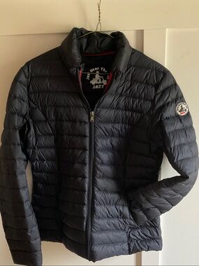 Lightweight Quilted Women's Jacket - Blue size M